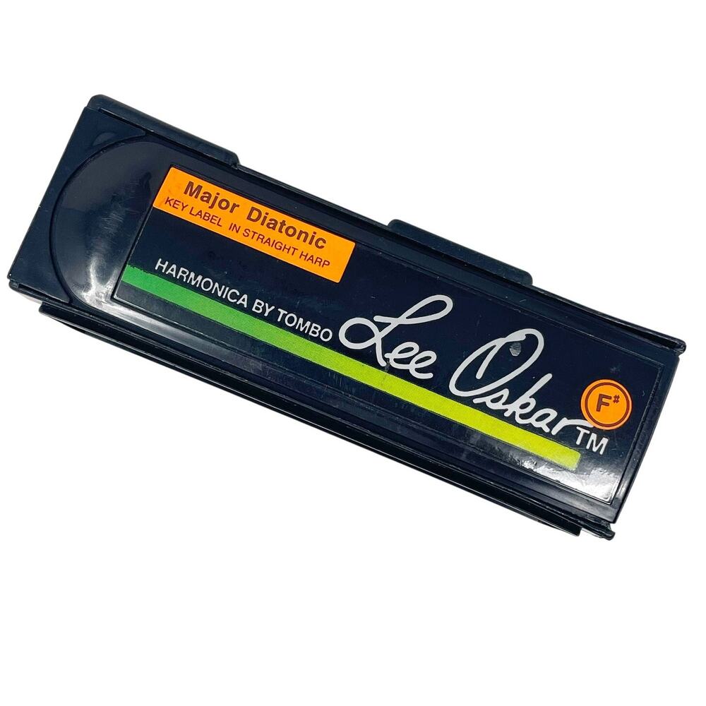 Vintage Lee Oskar Harmonica by Tombo Major Diatonic Key of F# 1910-F# Japan